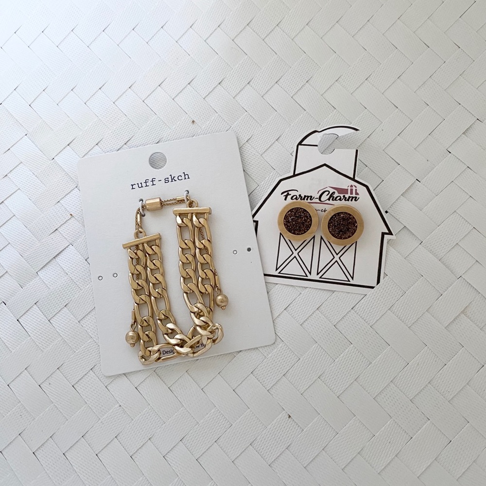 Earring + Bracelet Set